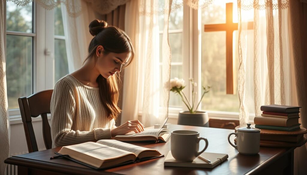 Christ-centered morning routine